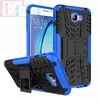 Противоударный чехол бампер для Samsung Galaxy J4 Plus Nevellya Case (встроенная подставка) Blue (Синий) 