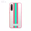 Чехол бампер Nillkin Striped Case для Xiaomi Mi9 Pink (Розовый)