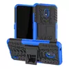 Противоударный чехол бампер для Nokia 2.3 Nevellya Case (встроенная подставка) Blue (Синий) 