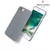Чехол бампер для iPhone 8 Plus Pierre Cardin PCL-P03 Gray (Серый)