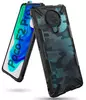 Оригинальный чехол бампер для Xiaomi Poco F2 Pro Ringke Fusion-X Camo / Black (Камуфляж / Черный) 
