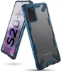 Чехол бампер для Samsung Galaxy S20 Plus Ringke Fusion-X Space Blue (Космический Синий)