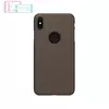 Чехол бампер для iPhone Xs Max Nillkin Super Frosted Shield Brown (Коричневый)