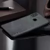 Чехол бампер X-Level Leather для Samsung Galaxy M11 Black (Черный)