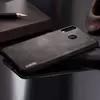 Чехол бампер X-Level Leather для Samsung Galaxy A40 Dark Coffe (Кофейный)