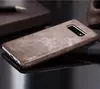 Чехол бампер для Samsung Galaxy A90 X-Level Leather Bumper Coffee (Кофейный) 