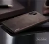 Чехол бампер для Samsung Galaxy Note 10 Plus X-Level Leather Bumper Coffee (Кофейный) 