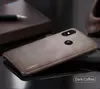 Чехол бампер для Xiaomi Redmi Note 7 X-Level Leather Bumper Coffee (Кофейный)