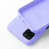 Чехол бампер для Huawei Y5p X-Level Silicone (с микрофиброй) Purple (Пурпурный) 