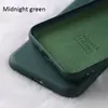Чехол бампер для iPhone 11 Pro X-Level Silicone (с микрофиброй) Dark Green (Темно Зеленый) 