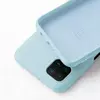 Чехол бампер для Xiaomi Mi10 Lite X-Level Silicone Mint (Мятный)