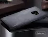 Чехол бампер X-Level Leather Case для Samsung Galaxy J6 2018 J600F Black (Черный)