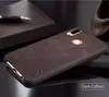 Чехол бампер X-Level Leather Case для Xiaomi Redmi 6 Pro Dark Coffe (Кофейный)