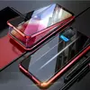 Противоударный чехол бампер для Oppo A74 Anomaly Magnetic 360 With Glass Red (Красный) 