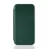 Чехол книжка для OnePlus Nord CE Anomaly Carbon Book Green (Зеленый)