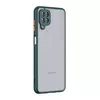 Чехол бампер для Samsung Galaxy M32 Anomaly Fresh Line Dark Green (Темно Зеленый)