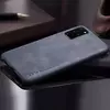 Чехол бампер для Samsung Galaxy M32 X-Level Leather Bumper Black (Черный)