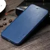 Чехол книжка для Xiaomi Mi 11 Lite / 11 Lite 5G NE X-Level Leather Book Blue (Синий)