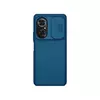 Противоударный чехол бампер для Huawei Honor 50 SE Nillkin CamShield (шторка на камеру) Blue (Синий) 