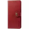 Кожаный чехол книжка GETMAN Gallant (PU) для Xiaomi Redmi Note 10 / Note 10s Красный