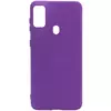 Чехол Silicone Cover Full without Logo (A) для Samsung Galaxy M30s / M21 Фиолетовый / Purple