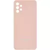 Чехол Silicone Cover Full Camera (AA) для Samsung Galaxy A32 4G Розовый / Pudra