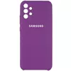 Чехол Silicone Cover Full Camera (AAA) для Samsung Galaxy A72 4G / A72 5G Фиолетовый / Grape