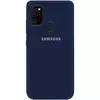 Чехол Silicone Cover My Color Full Protective (A) для Samsung Galaxy M30s / M21 Синий / Midnight blue