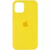 Чехол Silicone Case Full Protective (AA) для Apple iPhone 13 mini (5.4"") Желтый / Neon Yellow