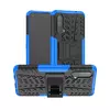 Противоударный чехол бампер для OnePlus Nord CE Nevellya Case (встроенная подставка) Blue (Синий) 
