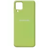 Чехол Silicone Cover Full Protective (AA) для Samsung Galaxy A12 / M12 Мятный / Mint