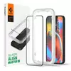 Защитное стекло для IPhone 13 / iPhone 13 Pro Spigen ALM GLASS FC Black (Черный) AGL03725