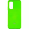Чехол Silicone Cover My Color Full Protective (A) для Xiaomi Mi 10T / Mi 10T Pro Салатовый / Neon green