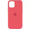 Чехол Silicone Case Full Protective (AA) для Apple iPhone 12 Pro Max (6.7"") Красный / Camellia