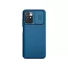 Чехол бампер для Xiaomi Redmi 10 Prime Nillkin CamShield Blue (Синий)