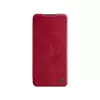 Чехол книжка для Xiaomi Redmi 10 Prime Nillkin Qin Red (Красный) 