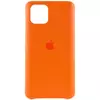 Уценка Кожаный чехол AHIMSA PU Leather Case Logo (A) для Apple iPhone 11 Pro (5.8"") Эстетический дефект / Оранжевый