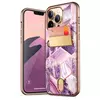 Чехол бампер для iPhone 13 Pro Max i-Blason Cosmo Snap Marble Purple (Мрамор Фиолетовый) 843439114487