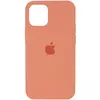 Уценка Чехол Silicone Case Full Protective (AA) для Apple iPhone 12 Pro / 12 (6.1"") Царапина / Розовый / Flamingo