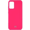 Чехол Silicone Cover Full Protective (AA) для Xiaomi Redmi Note 10 Pro / 10 Pro Max Розовый / Barbie pink