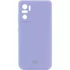 Чехол Silicone Cover My Color Full Camera (A) для Xiaomi Redmi Note 10 / Note 10s Сиреневый / Dasheen