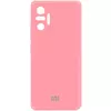 Чехол Silicone Cover My Color Full Camera (A) для Xiaomi Redmi Note 10 Pro / 10 Pro Max Розовый / Pink