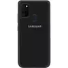 Чехол Silicone Cover My Color Full Protective (A) для Samsung Galaxy M30s / M21 Черный / Black