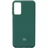 Чехол Silicone Cover Full Protective (AA) для Xiaomi Redmi Note 10 Pro / 10 Pro Max Зеленый / Pine green
