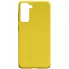 Силиконовый чехол Candy для Samsung Galaxy S21+ Желтый