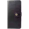 Кожаный чехол книжка GETMAN Gallant (PU) для Xiaomi Mi 11 Lite Черный