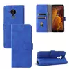 Чехол книжка для Nokia C30 Anomaly Leather Book Blue (Синий)