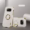 Чехол бампер для Xiaomi Poco X3 NFC Anomaly X-Case (с кольцом-держателем) White (Белый) 