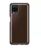 Чехол бампер для Samsung Galaxy M62 Samsung Soft Clear Cover Black (Черный) EF-QA125TBEGRU