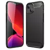 Чехол бампер для iPhone 13 iPaky Carbon Fiber Black (Черный)